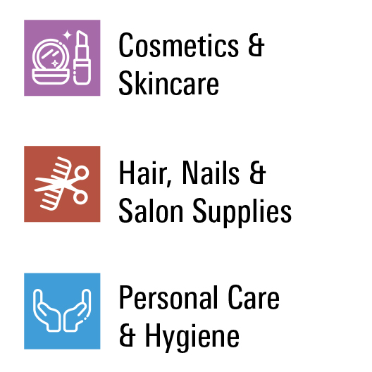 Beautyworld Saudi Arabia product sections