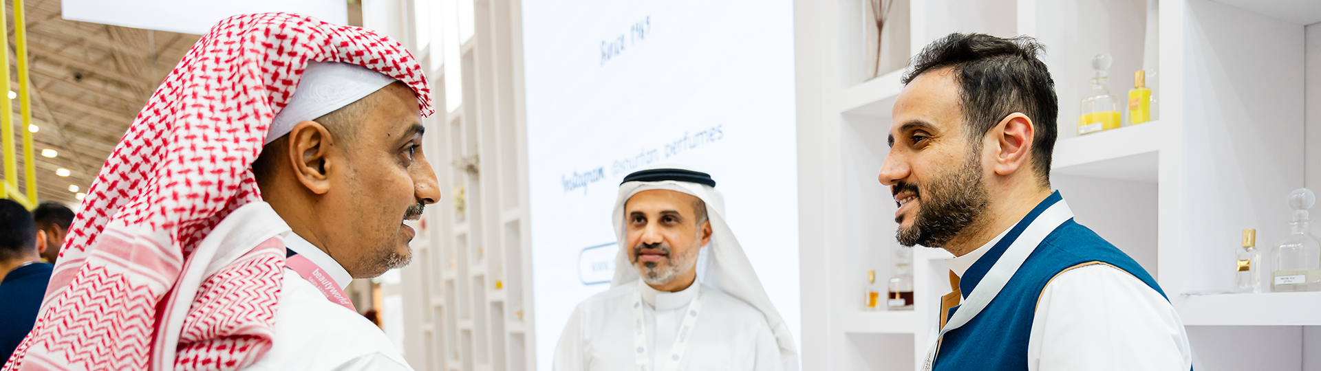 Beautyworld Saudi Arabia - Exhibitors and Visitors Interaction
